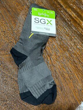 Sock Guy SGX Compression Comfort IMBA Lightning  Bolt  S/M NWT NEW